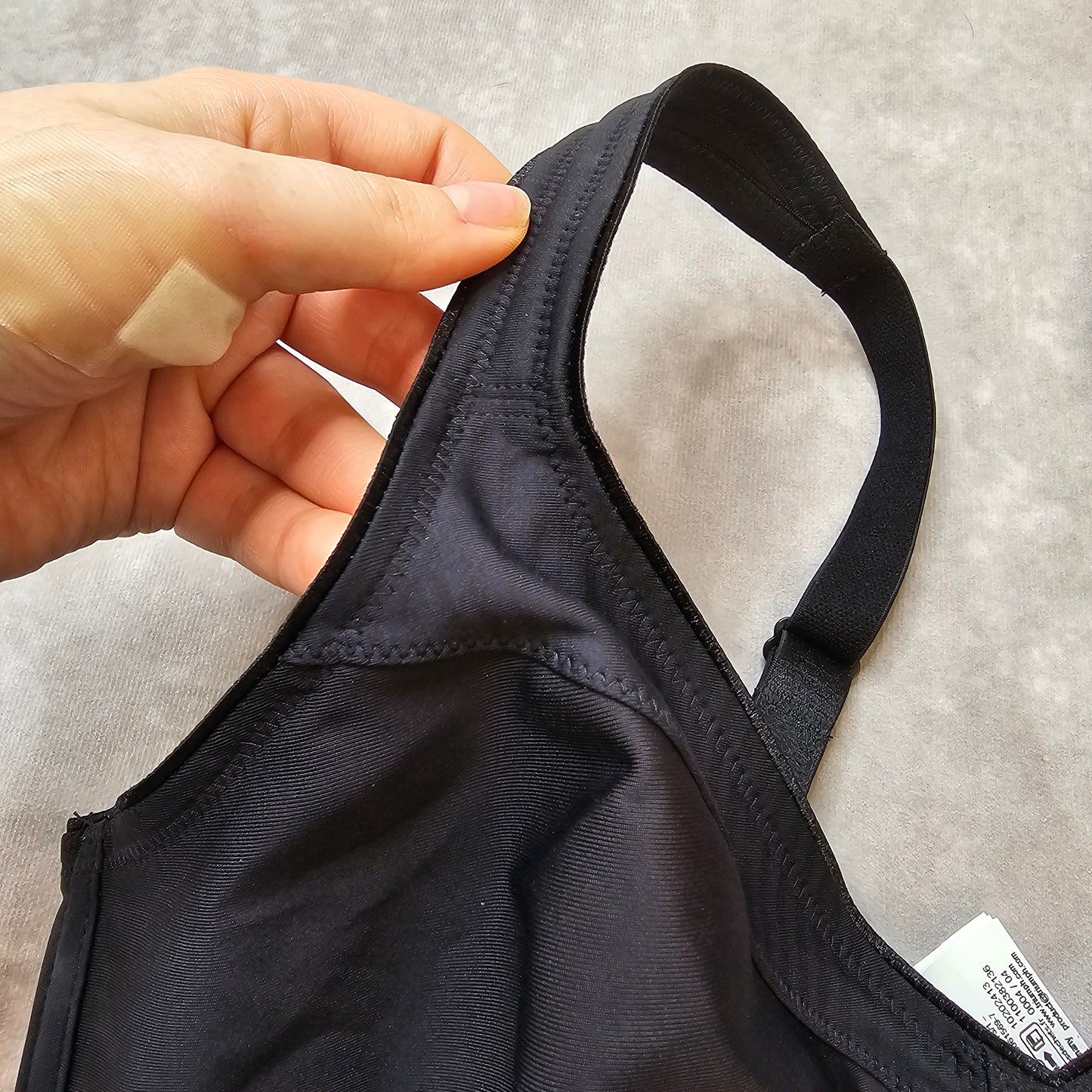 Triumph Modern Soft+Cotton W01 Bra Black UK 38DD