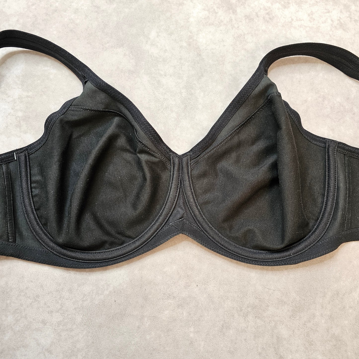 Triumph Modern Soft+Cotton W01 Bra Black UK 38DD