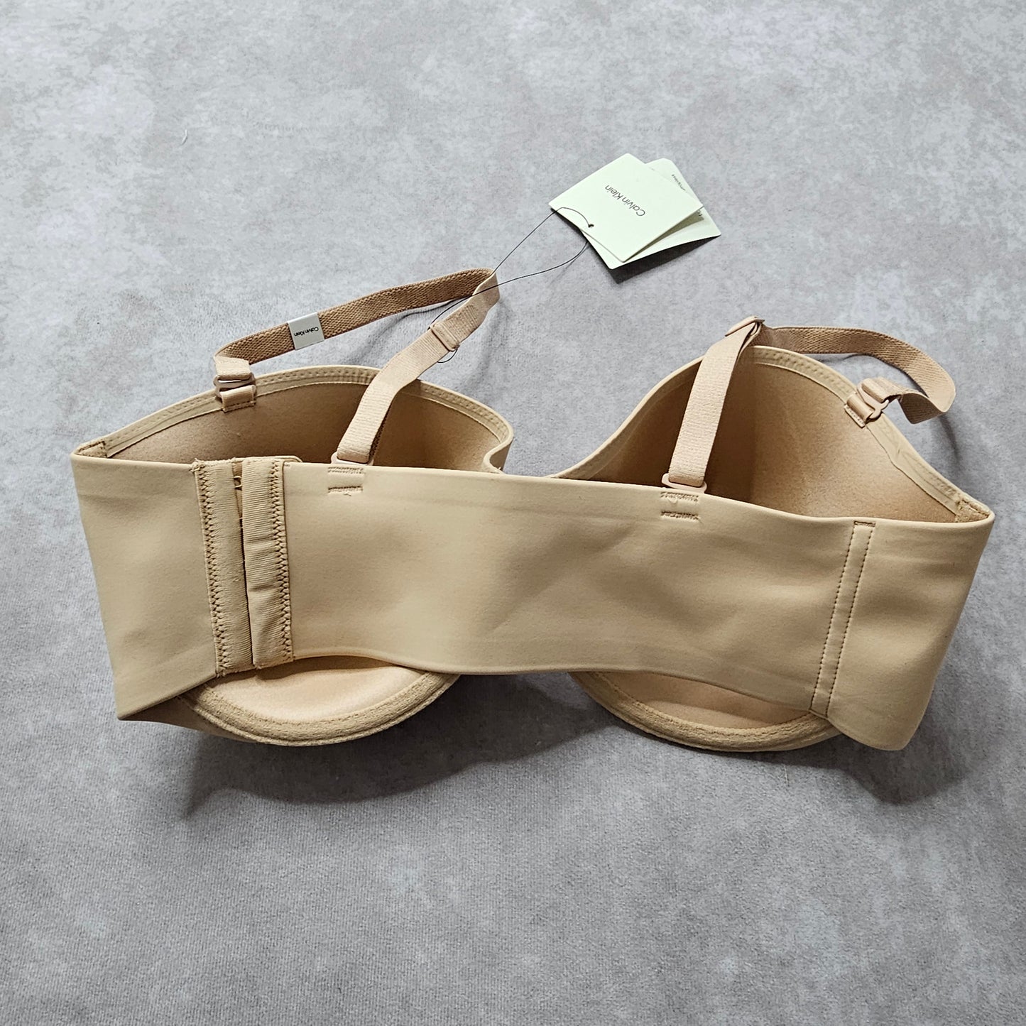 Calvin Klein Strapless Bra Lightly Lined – Nude UK 36D
