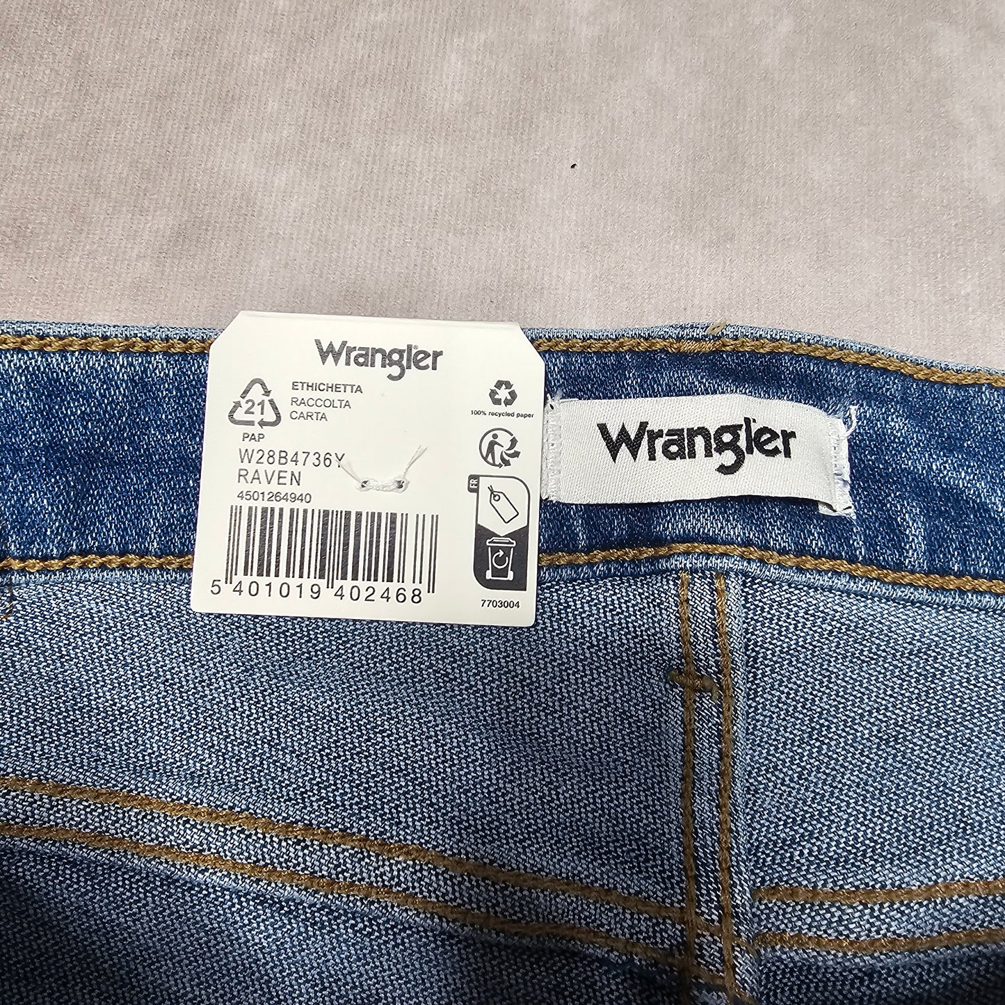 Wrangler Body Bespoke Bootcut Jeans – Blue W28 L30
