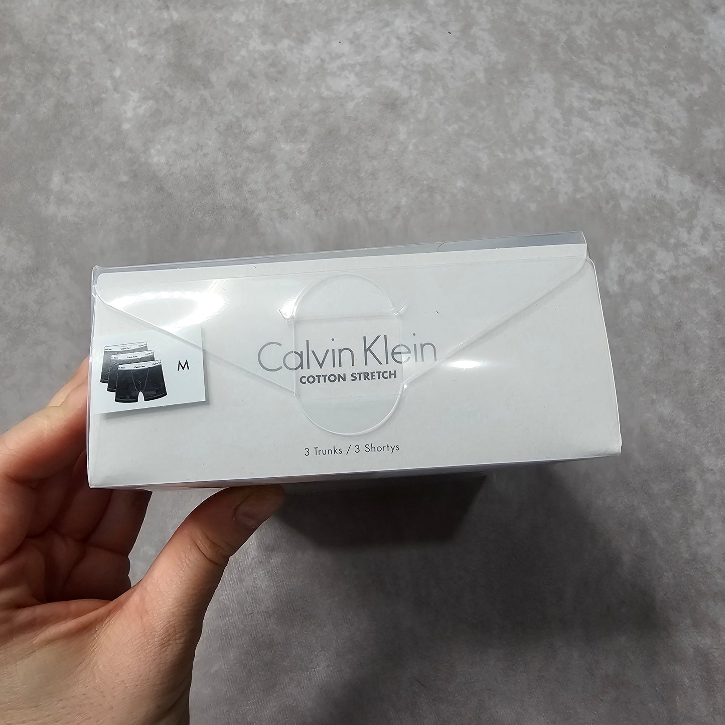 Calvin Klein Men's Low Rise Trunks 3 Pack – Black Size S-M