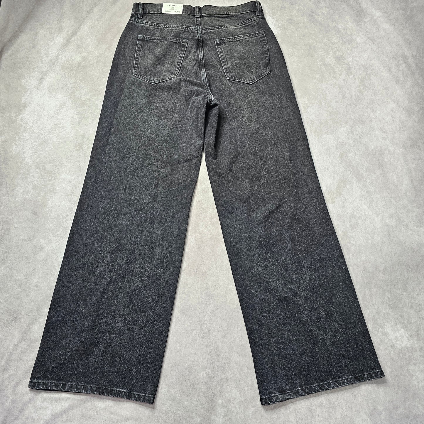 ONLY Hope Wide Leg Jeans – Black Denim W30 L32