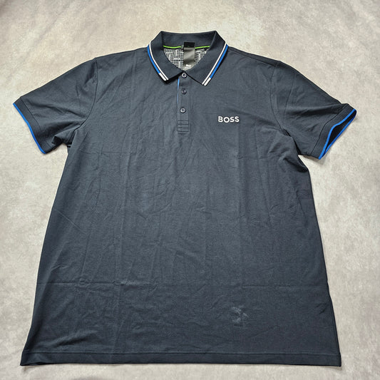 BOSS Men's Paddy Polo Shirt – Black 3XL