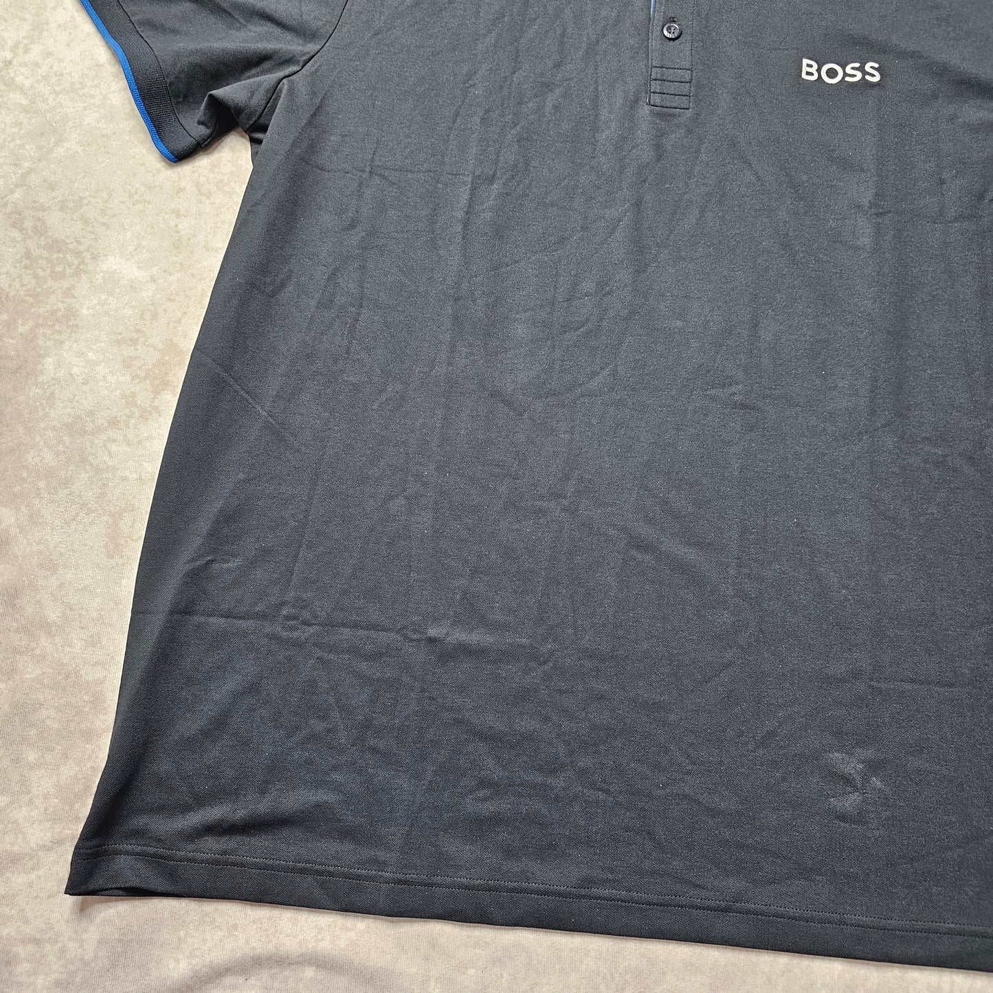 BOSS Men's Paddy Polo Shirt – Black 3XL