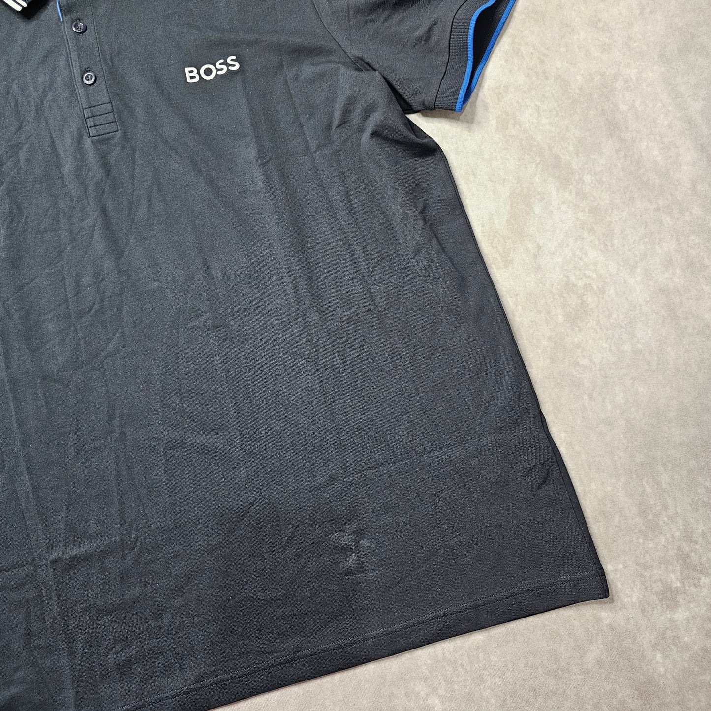 BOSS Men's Paddy Polo Shirt – Black 3XL