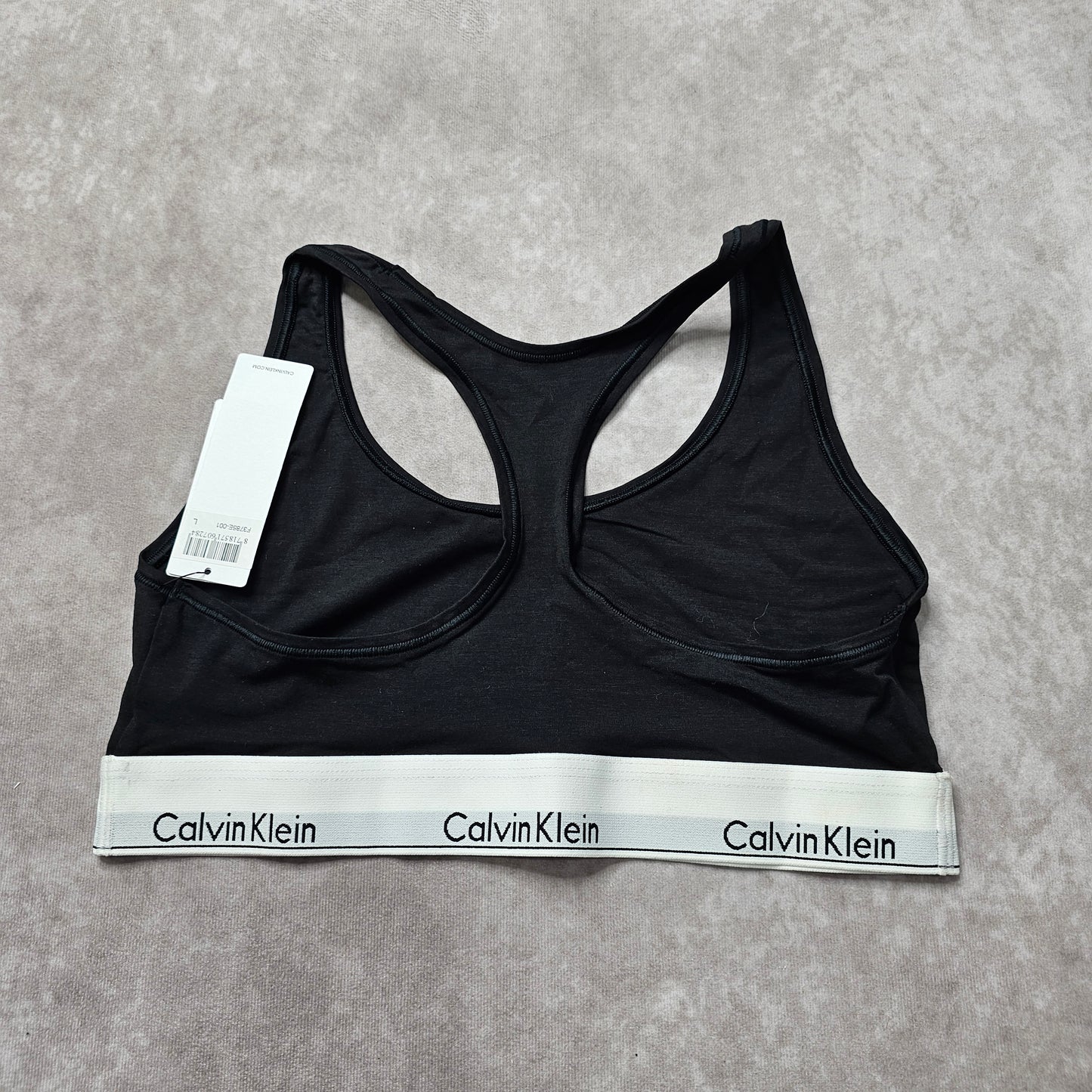 Calvin Klein Bralette Modern Cotton Black Large