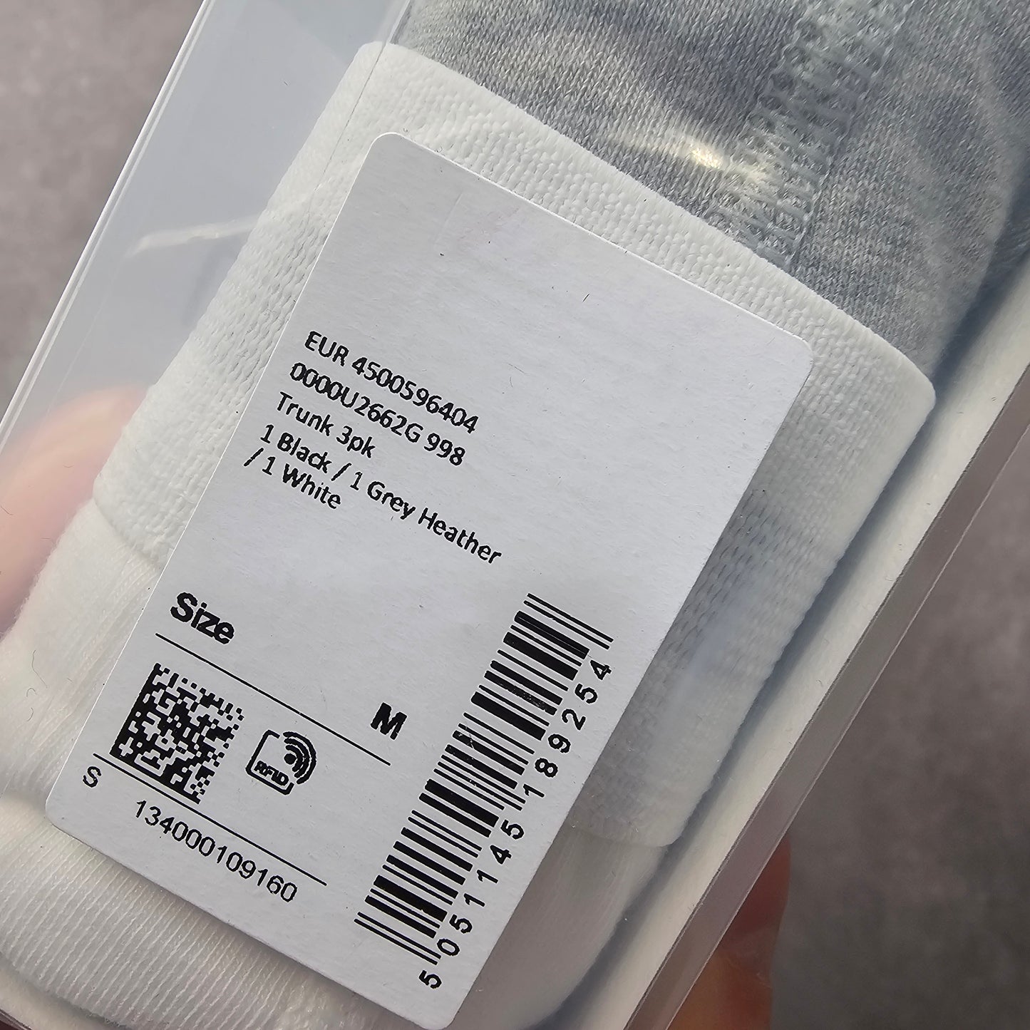 Calvin Klein Men's Cotton Stretch Trunks 3 Pack Size M