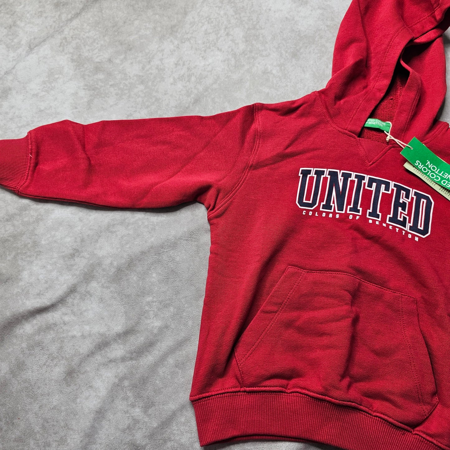 United Colors of Benetton Kids Hoodie – Red 3-4 Y