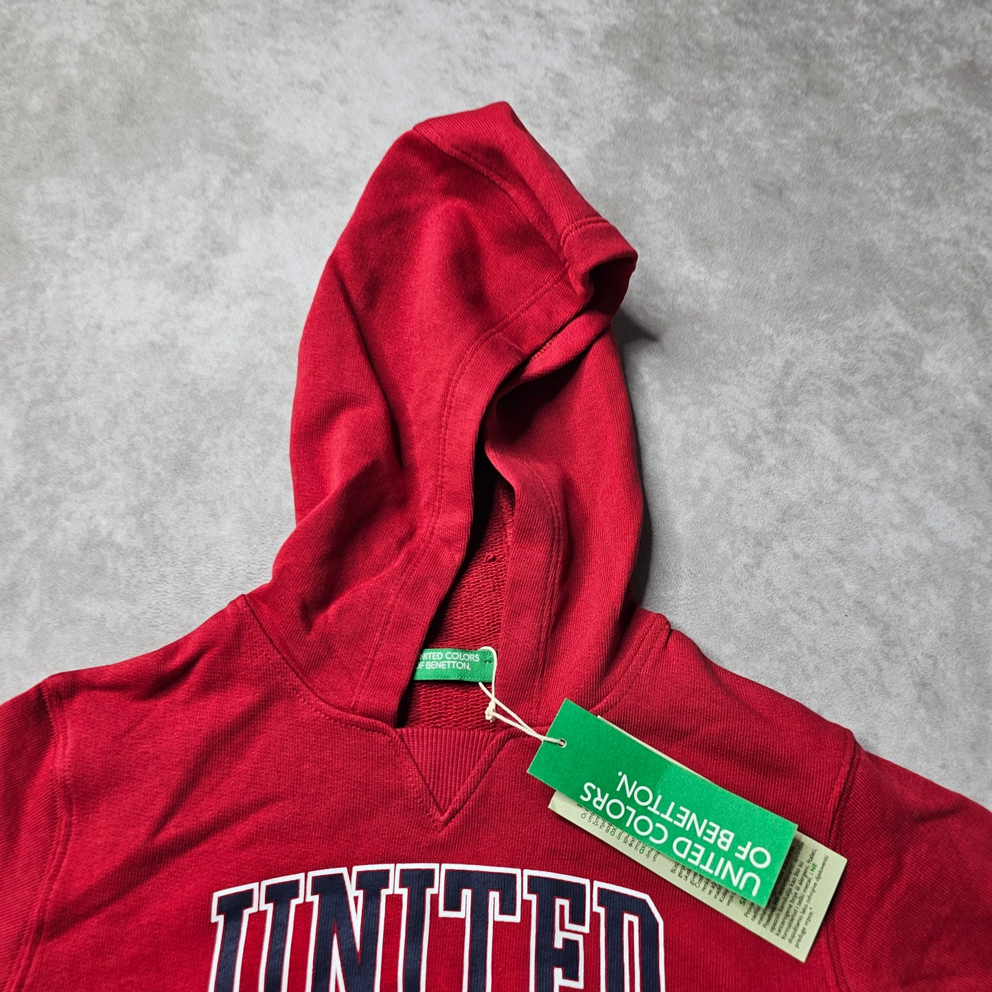 United Colors of Benetton Kids Hoodie – Red 3-4 Y