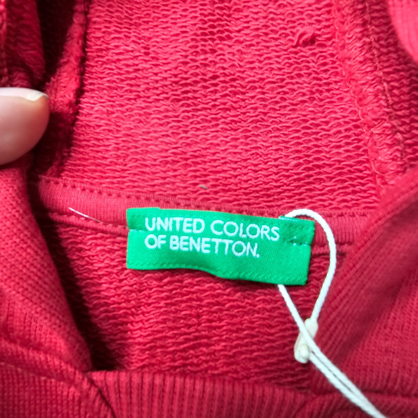 United Colors of Benetton Kids Hoodie – Red 3-4 Y