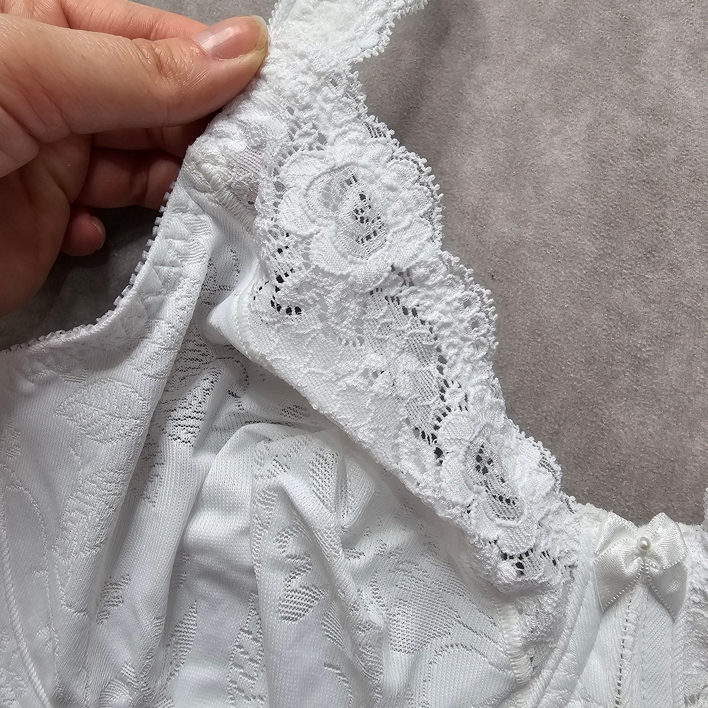 Triumph Stellina Wired Bra – White UK 36D