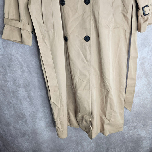 ONLY Chloe Double Breasted Trench Coat – Tannin Size XS