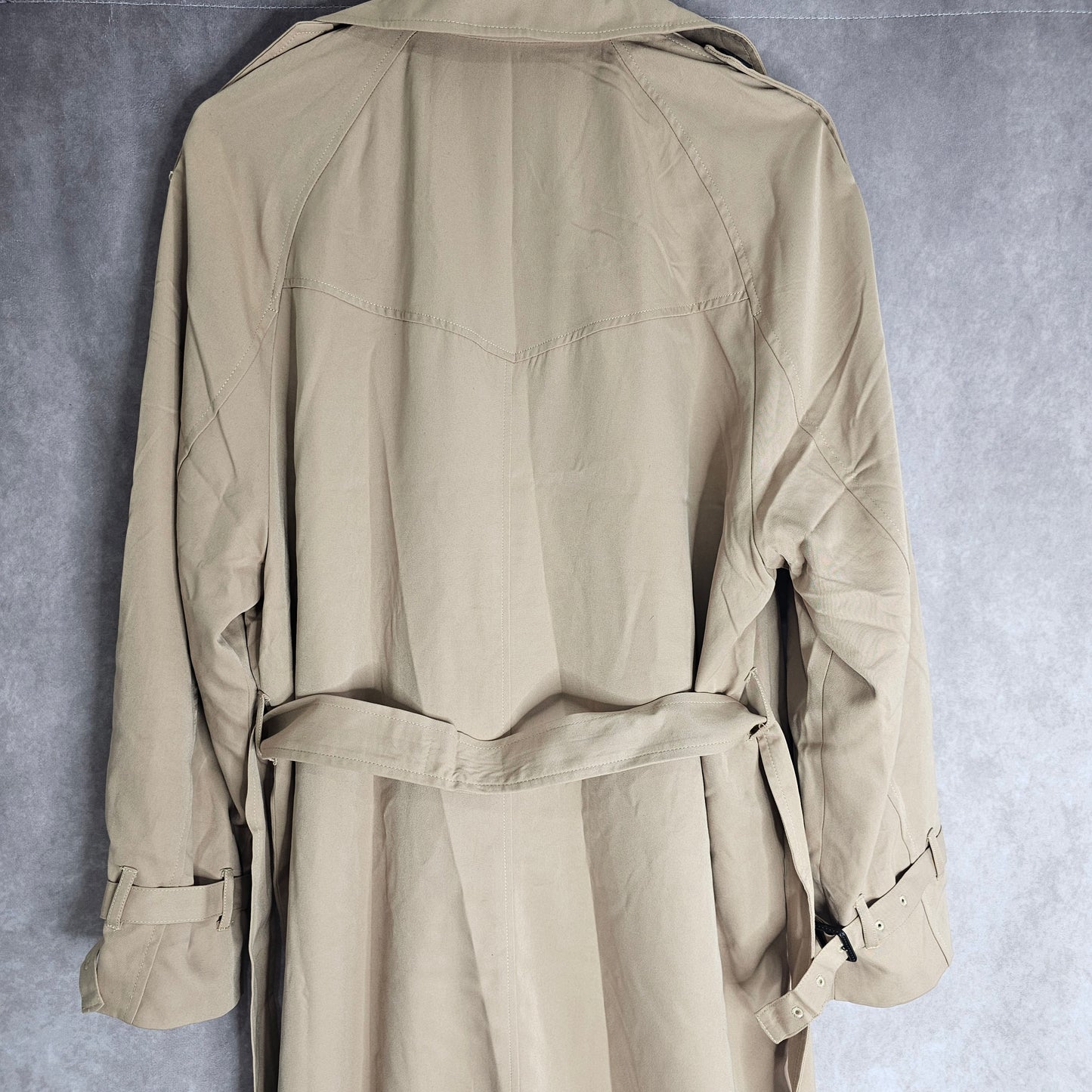 ONLY Chloe Double Breasted Trench Coat – Tannin Size XS