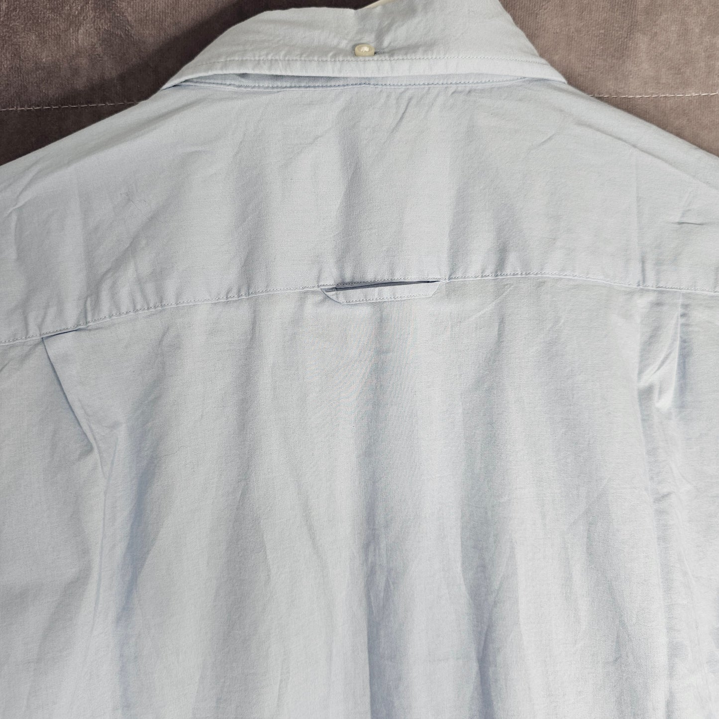 GANT Slim Fit Poplin Shirt – Light Blue Size M