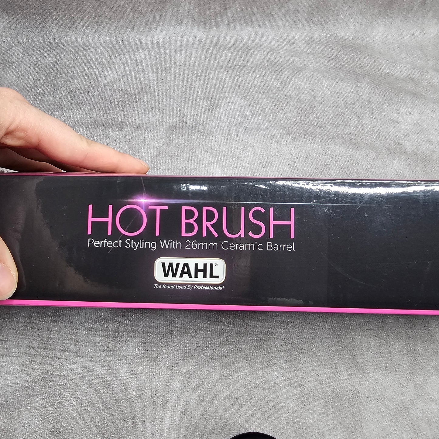 Wahl Hot Brush Hair Styler 26mm Ceramic Barrel – Black