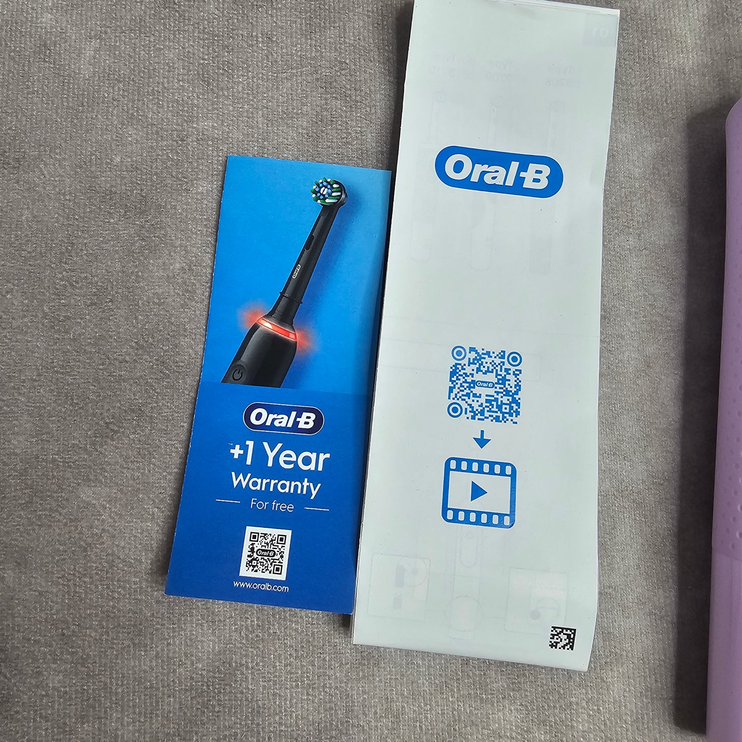 Oral-B Vitality Pro Electric Toothbrush – Purple