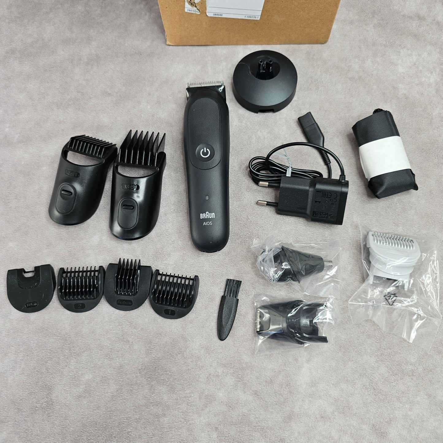 Braun All-In-One Trimmer AIO5 Grooming Kit – Black