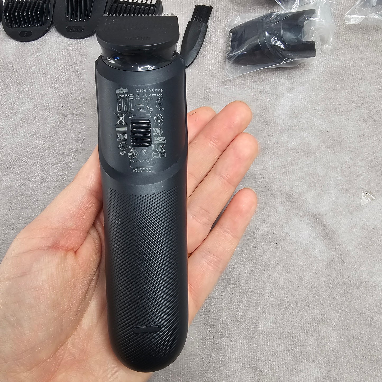 Braun All-In-One Trimmer AIO5 Grooming Kit – Black