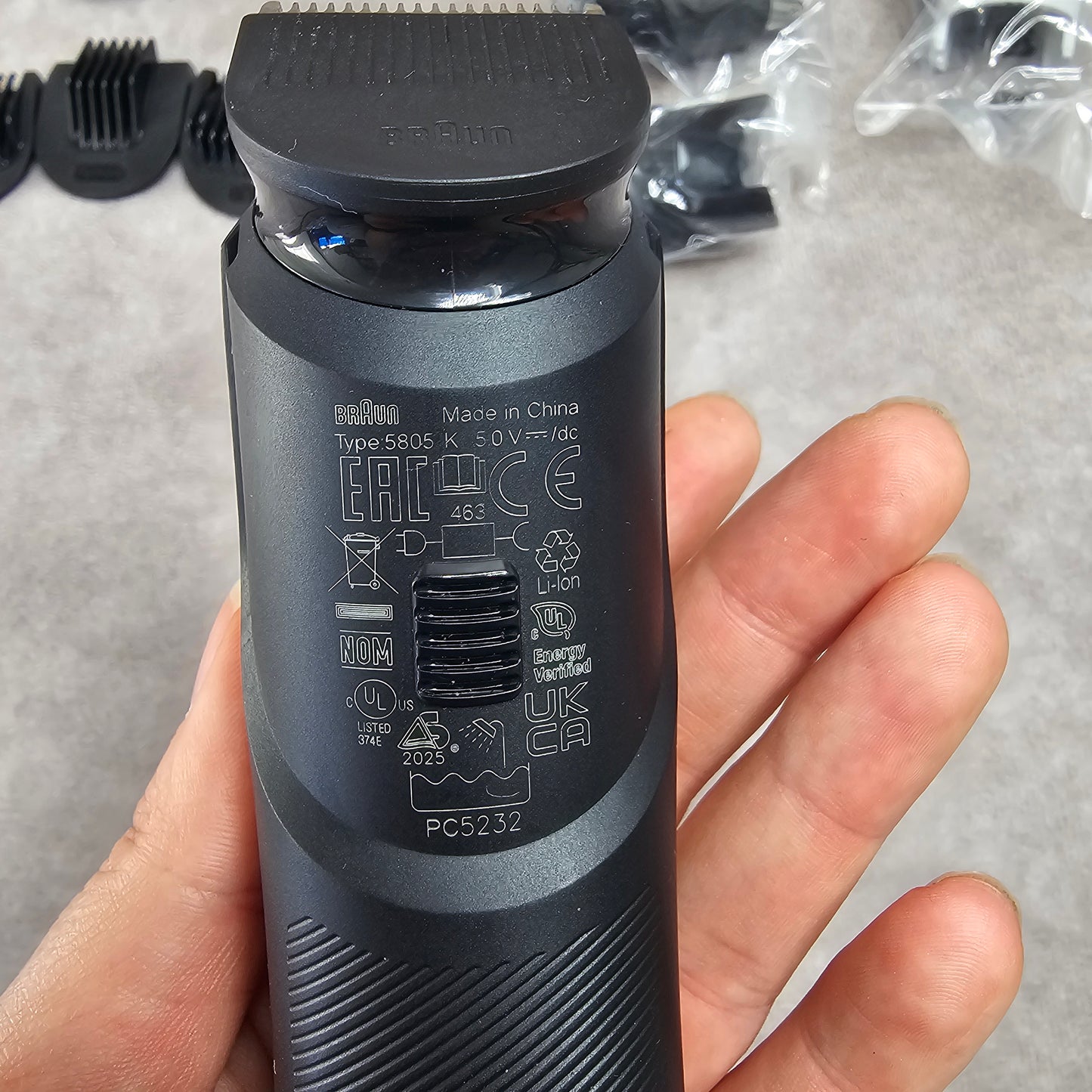 Braun All-In-One Trimmer AIO5 Grooming Kit – Black