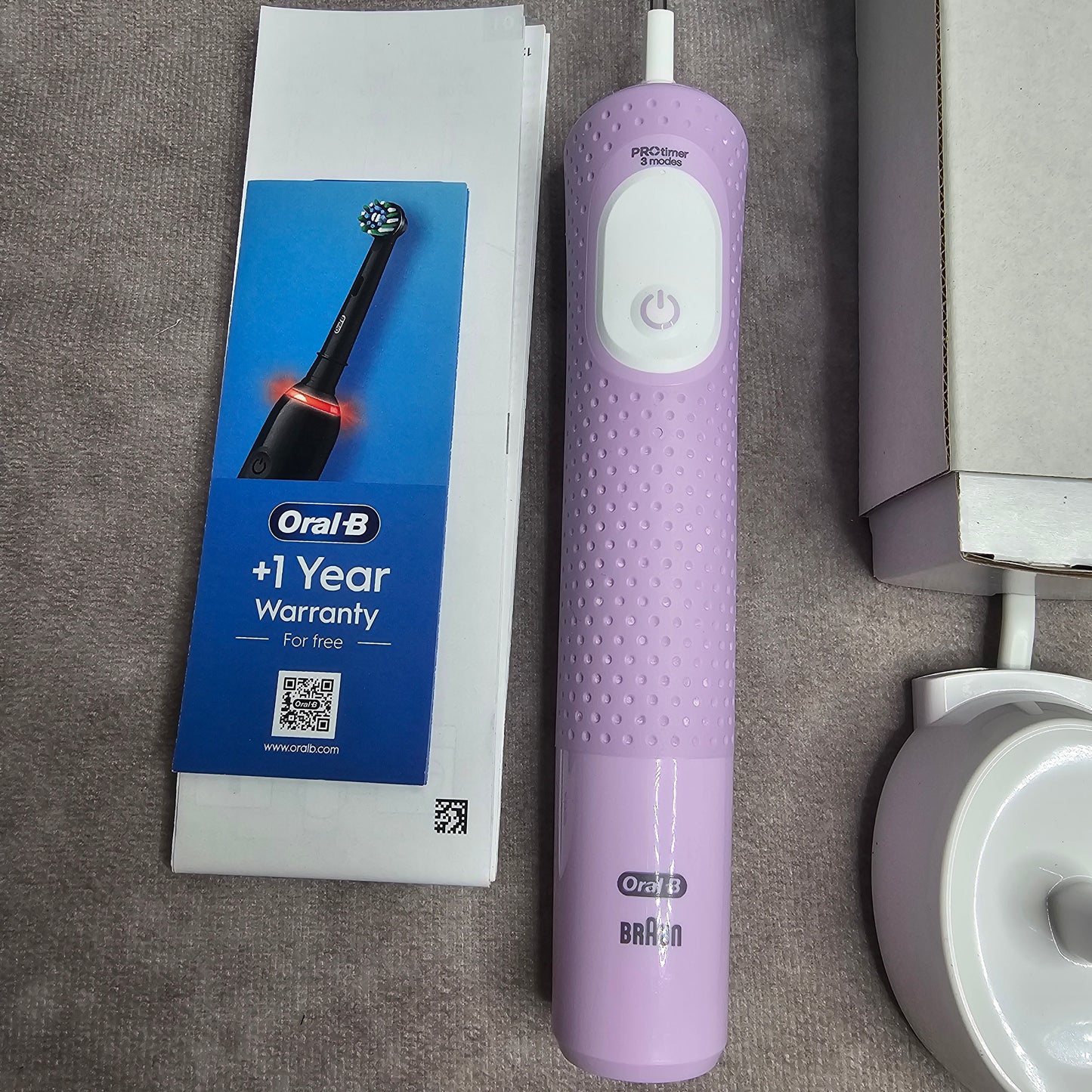 Oral-B Vitality Pro Electric Toothbrush – Purple