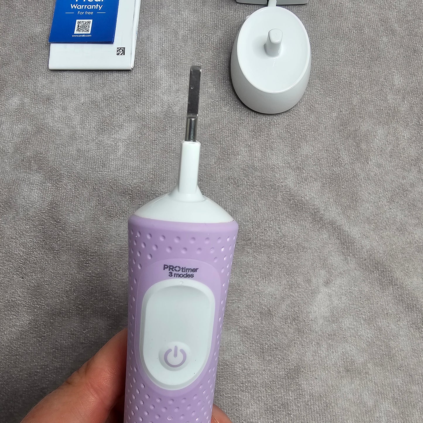 Oral-B Vitality Pro Electric Toothbrush – Purple