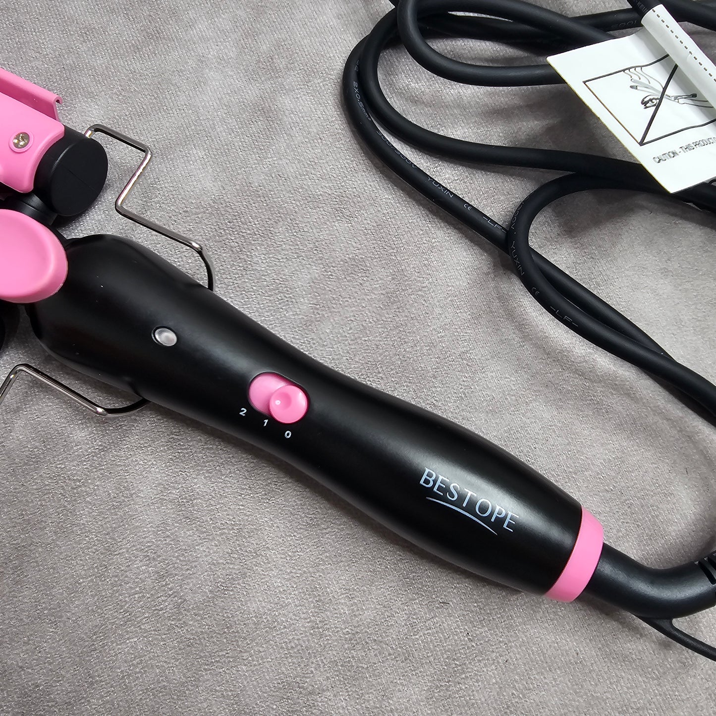 Bestope Hair Waver Triple Barrel Curling Iron