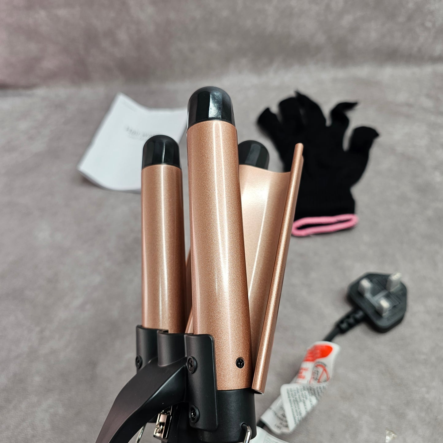 Bestope Hair Waver Triple Barrel Curling Iron