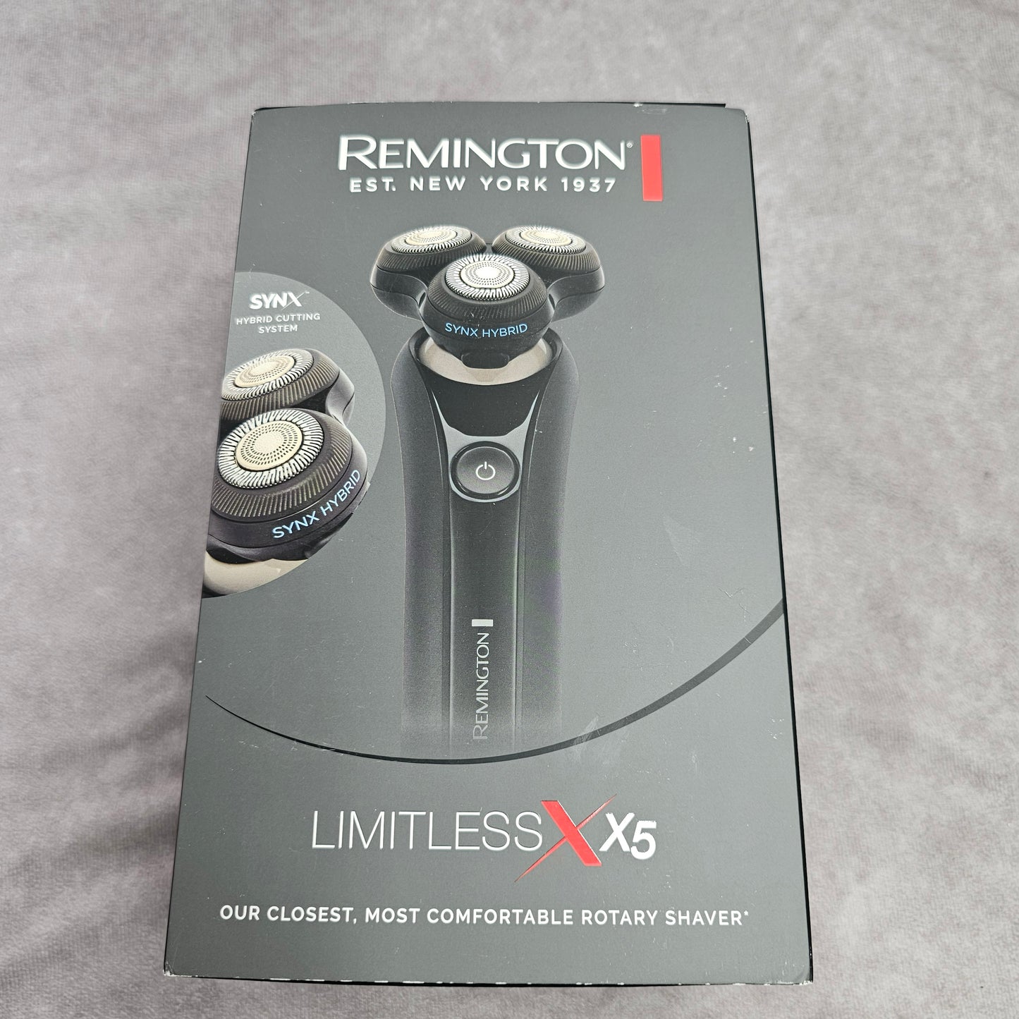 Remington Limitless X5 Rotary Shaver – Black
