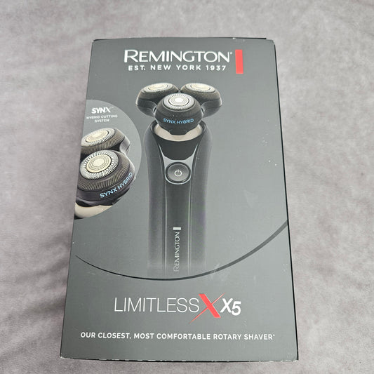 Remington Limitless X5 Rotary Shaver – Black
