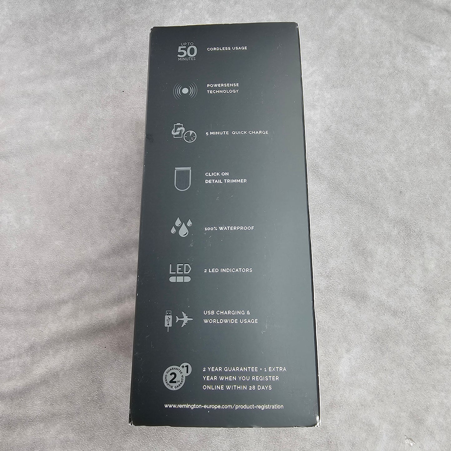 Remington Limitless X5 Rotary Shaver – Black