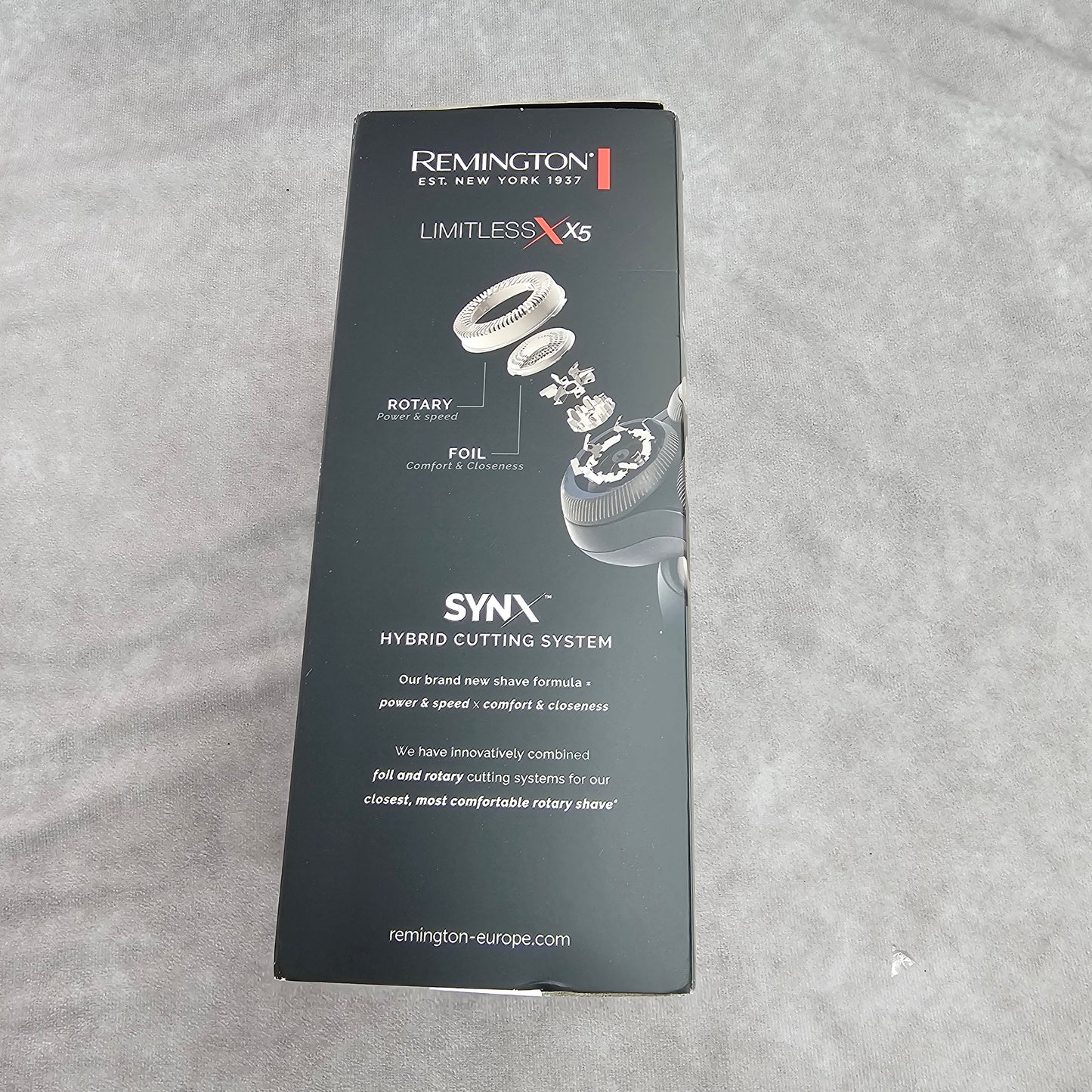 Remington Limitless X5 Rotary Shaver – Black