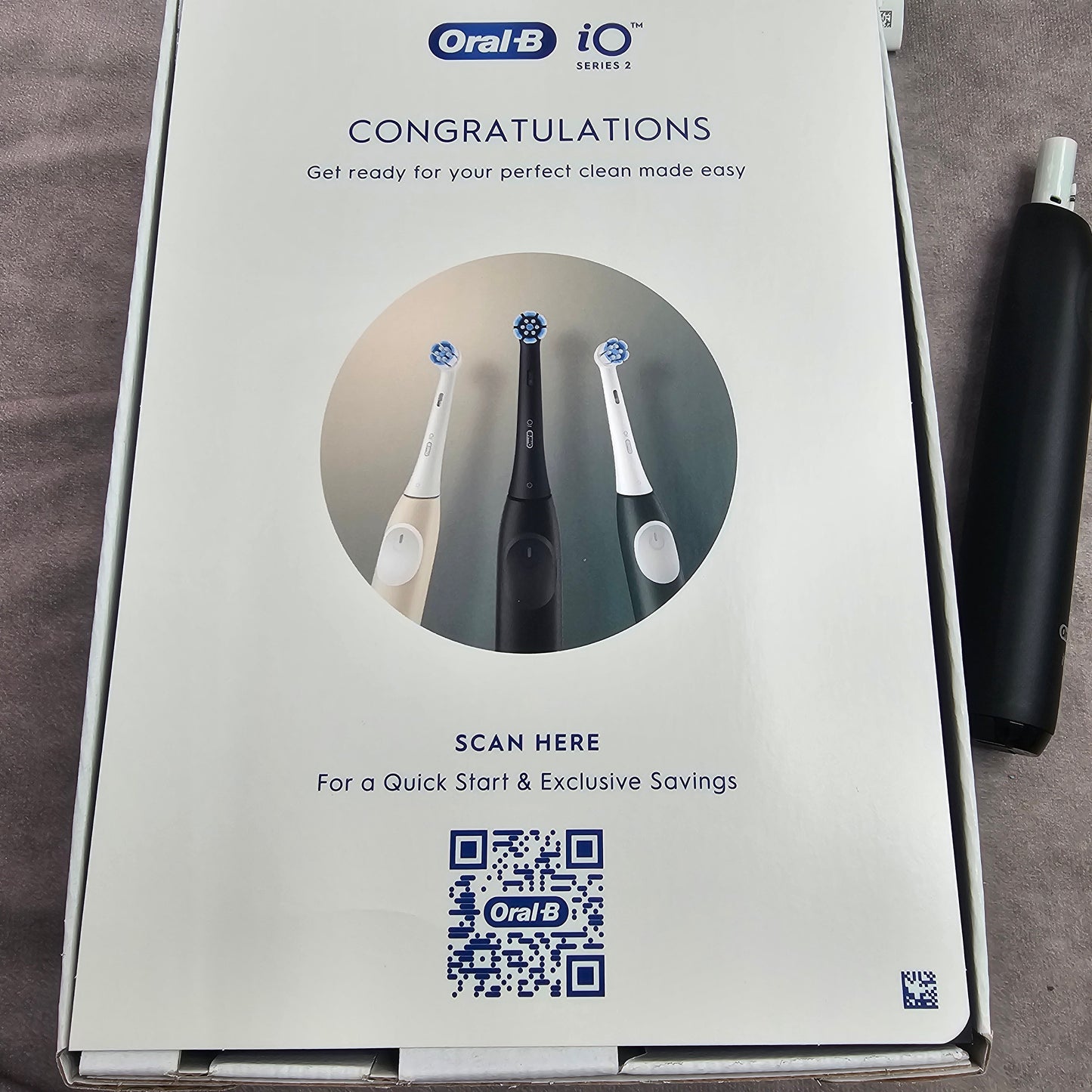 Oral-B iO Series 2 Electric Toothbrush – Black